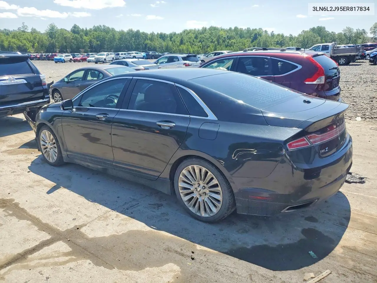 2014 Lincoln Mkz VIN: 3LN6L2J95ER817834 Lot: 61510306