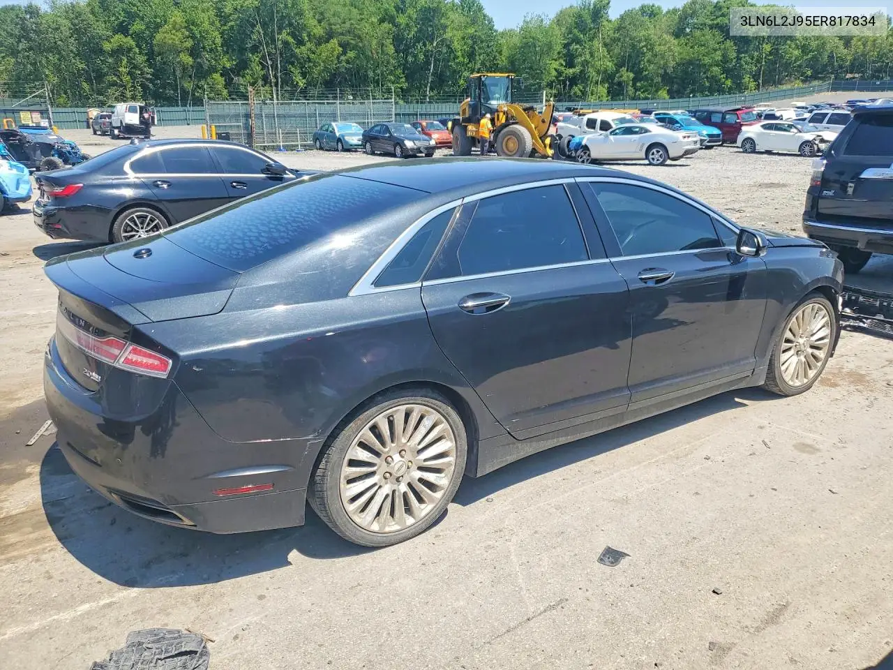 2014 Lincoln Mkz VIN: 3LN6L2J95ER817834 Lot: 61510306