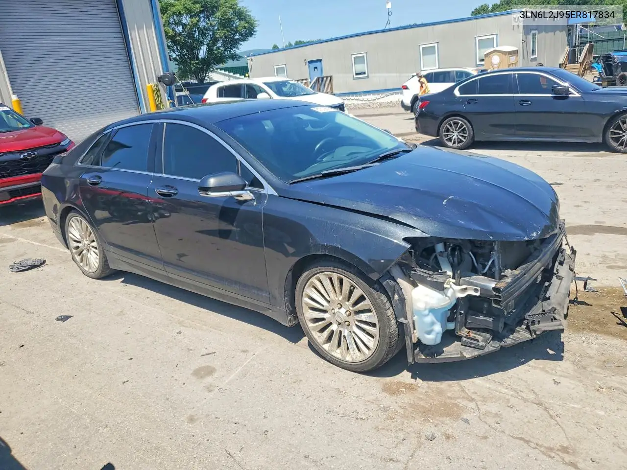 2014 Lincoln Mkz VIN: 3LN6L2J95ER817834 Lot: 61510306