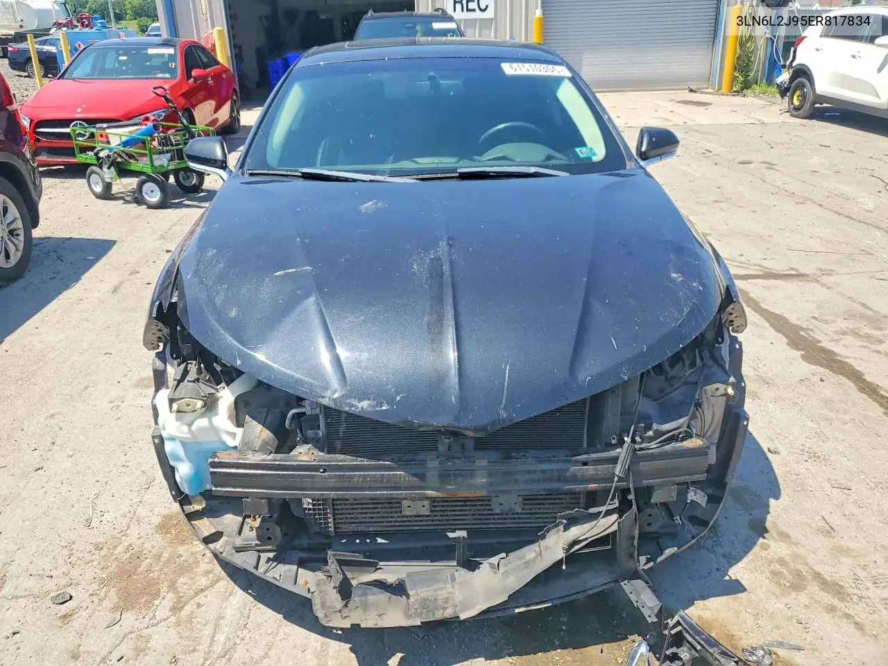 2014 Lincoln Mkz VIN: 3LN6L2J95ER817834 Lot: 61510306