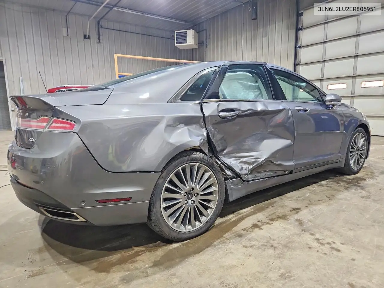 2014 Lincoln Mkz Hybrid VIN: 3LN6L2LU2ER805951 Lot: 61510936