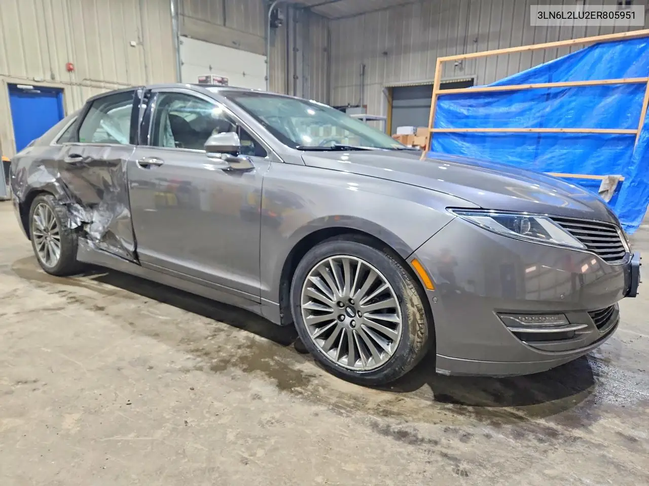 2014 Lincoln Mkz Hybrid VIN: 3LN6L2LU2ER805951 Lot: 61510936
