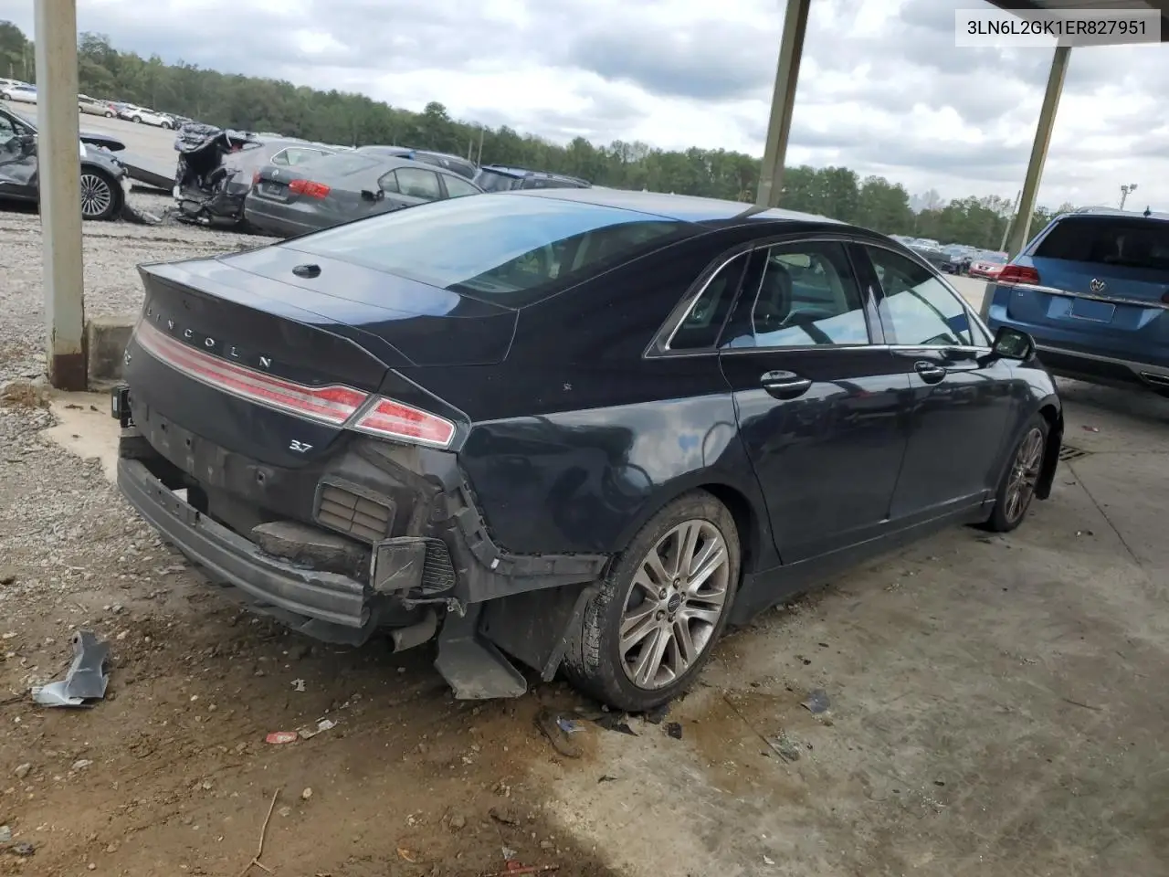 3LN6L2GK1ER827951 2014 Lincoln Mkz