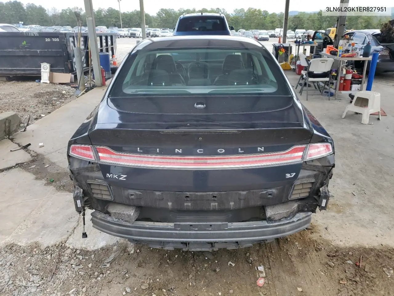 3LN6L2GK1ER827951 2014 Lincoln Mkz