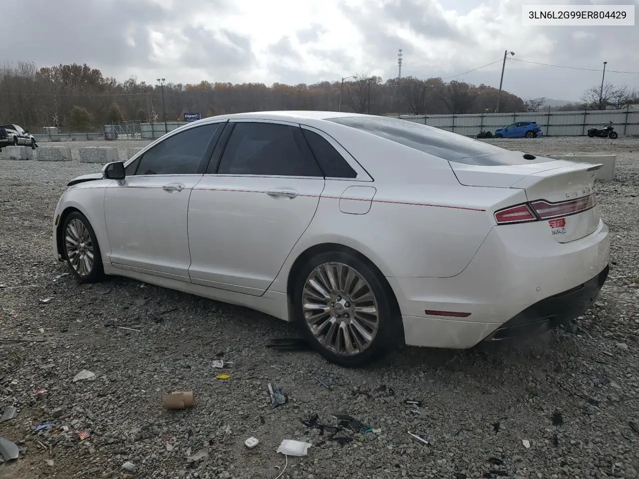 3LN6L2G99ER804429 2014 Lincoln Mkz