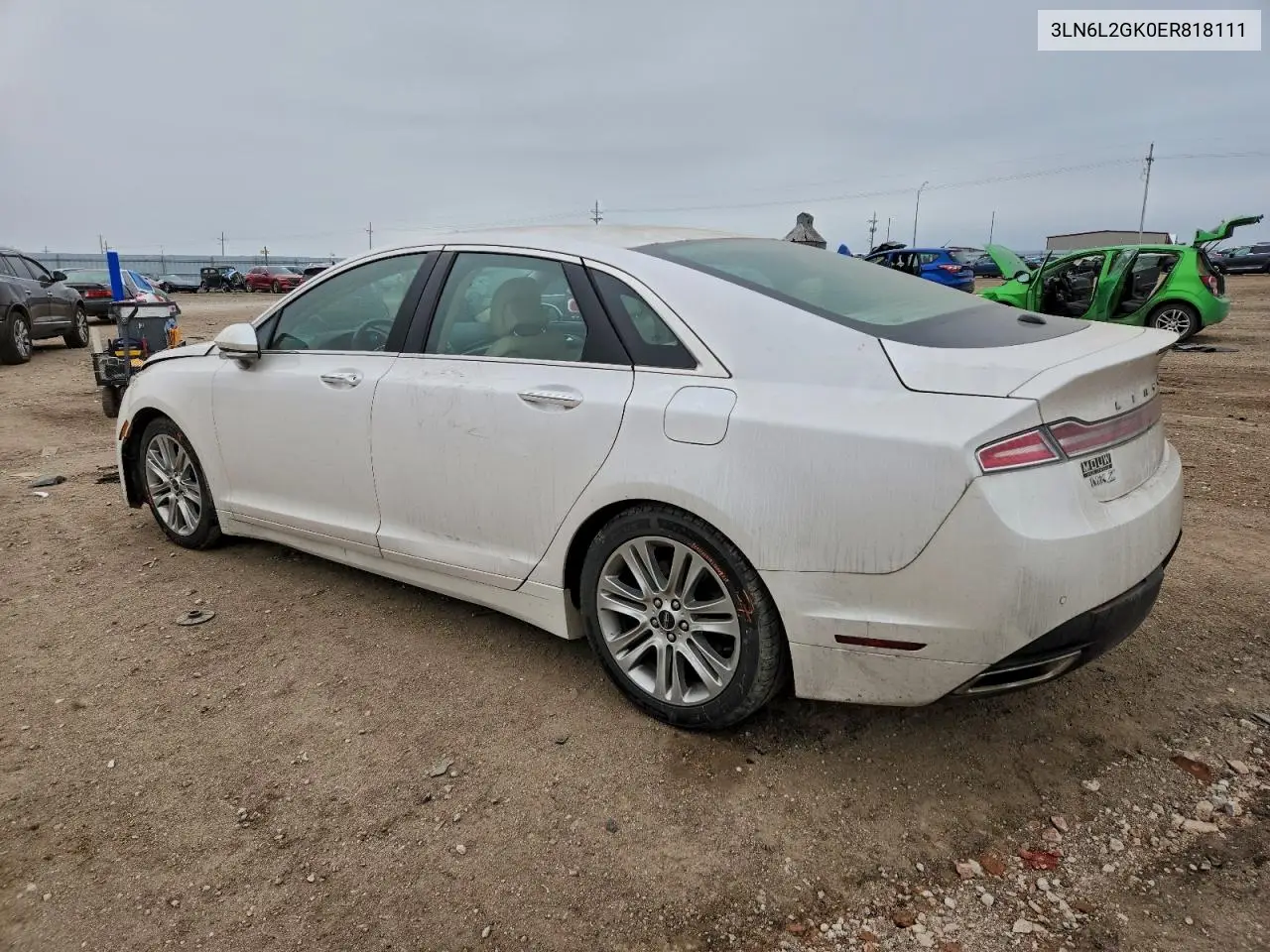 3LN6L2GK0ER818111 2014 Lincoln Mkz
