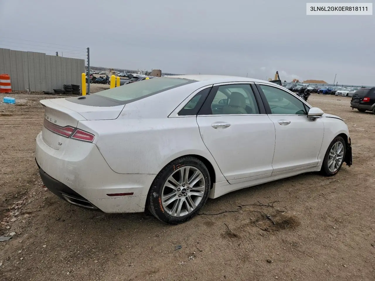 3LN6L2GK0ER818111 2014 Lincoln Mkz
