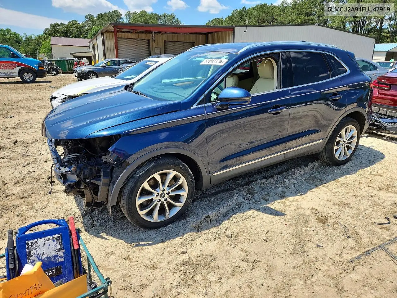 2015 Lincoln Mkc VIN: 5LMCJ2A94FUJ47919 Lot: 54247736
