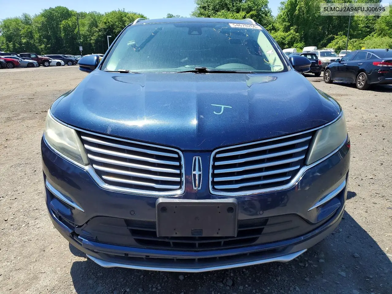 2015 Lincoln Mkc VIN: 5LMCJ2A94FUJ00695 Lot: 54670266