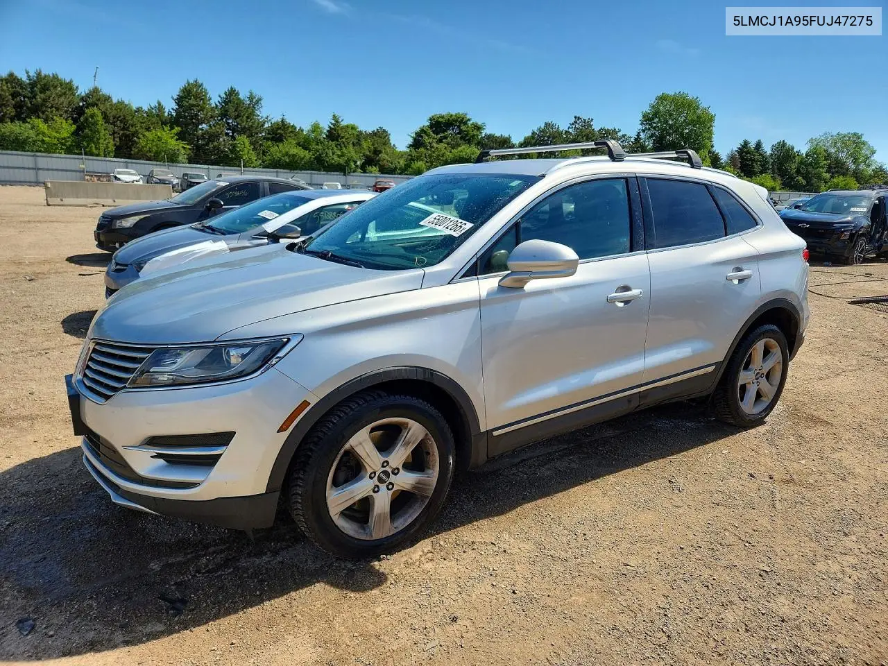 2015 Lincoln Mkc VIN: 5LMCJ1A95FUJ47275 Lot: 55001266