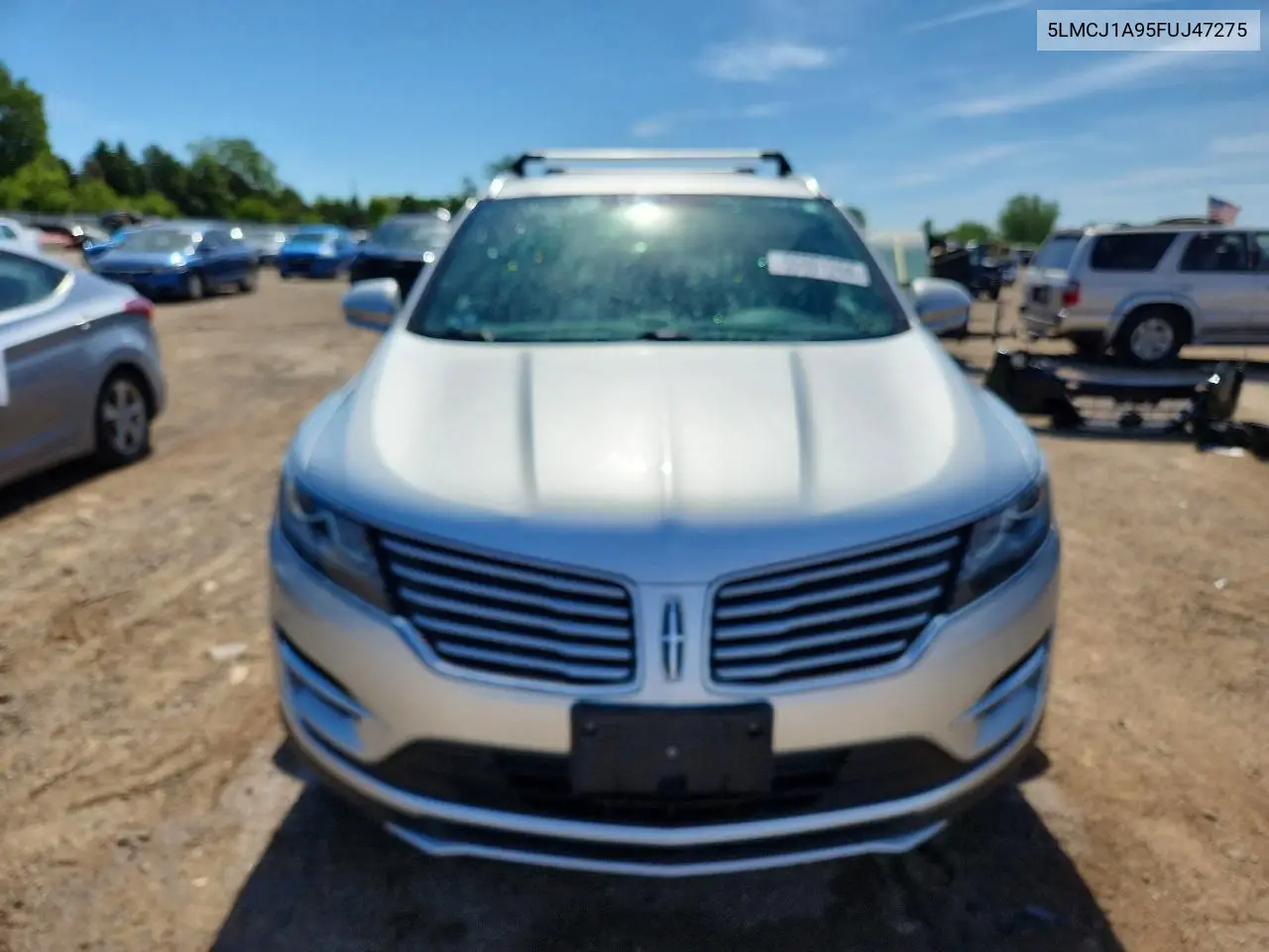 2015 Lincoln Mkc VIN: 5LMCJ1A95FUJ47275 Lot: 55001266