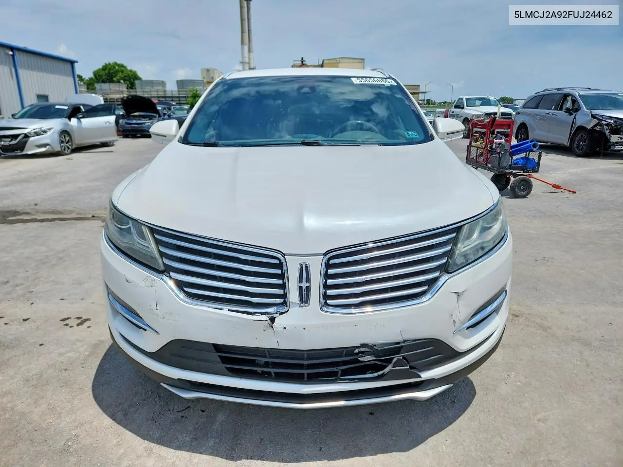 2015 Lincoln Mkc VIN: 5LMCJ2A92FUJ24462 Lot: 55656666