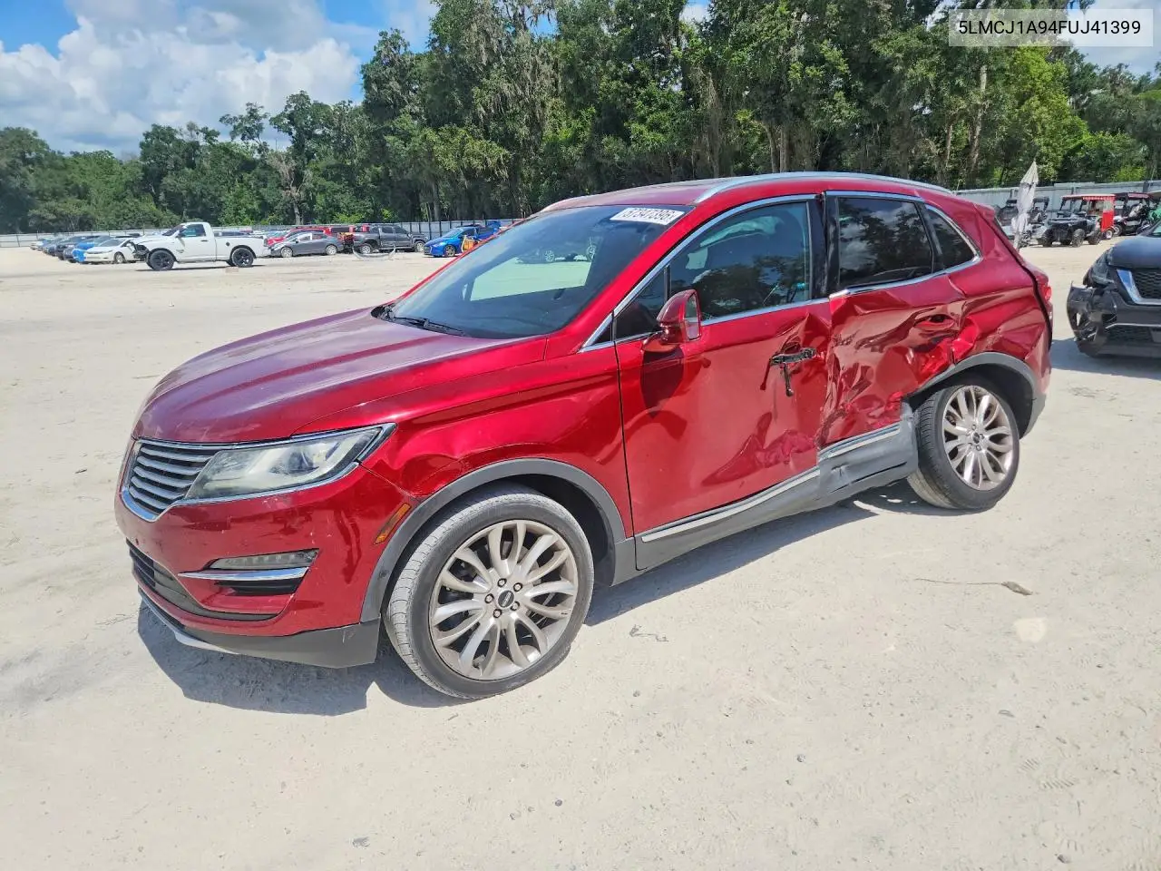 2015 Lincoln Mkc VIN: 5LMCJ1A94FUJ41399 Lot: 57347396