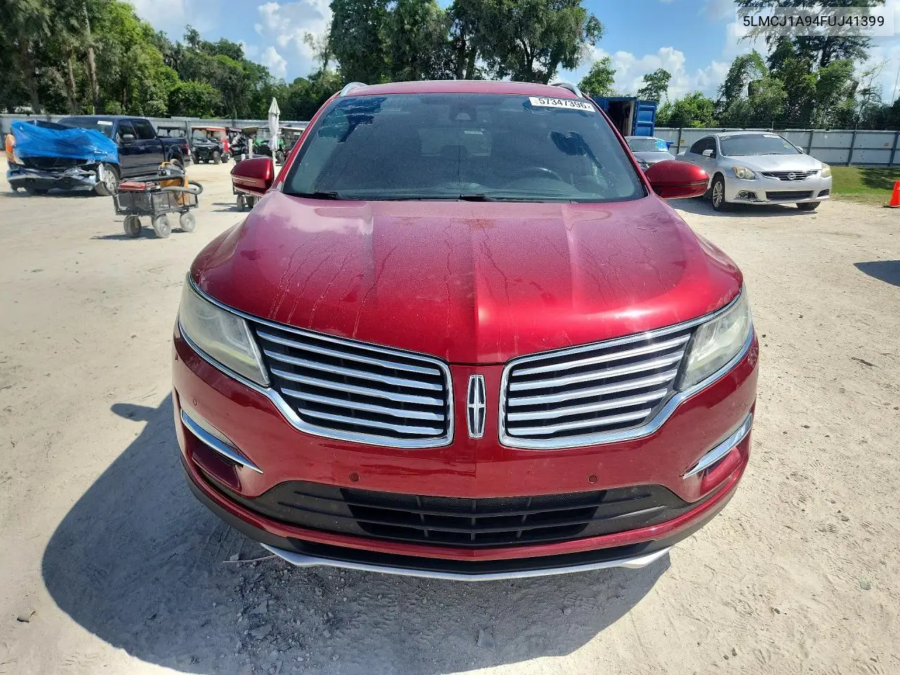 2015 Lincoln Mkc VIN: 5LMCJ1A94FUJ41399 Lot: 57347396