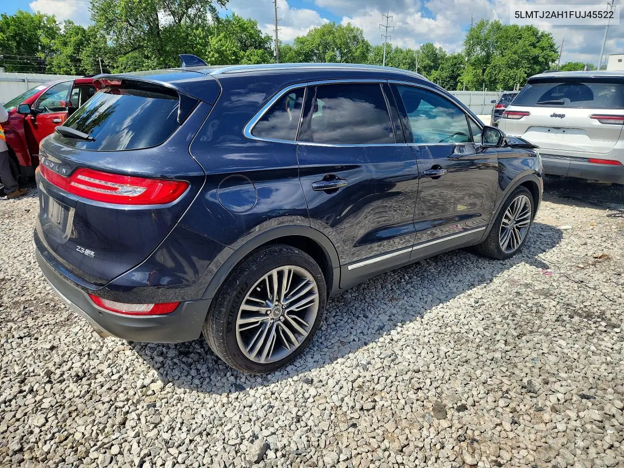 2015 Lincoln Mkc VIN: 5LMTJ2AH1FUJ45522 Lot: 58078776