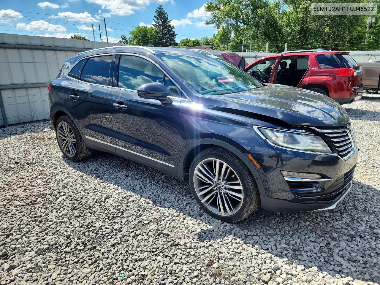 2015 Lincoln Mkc VIN: 5LMTJ2AH1FUJ45522 Lot: 58078776