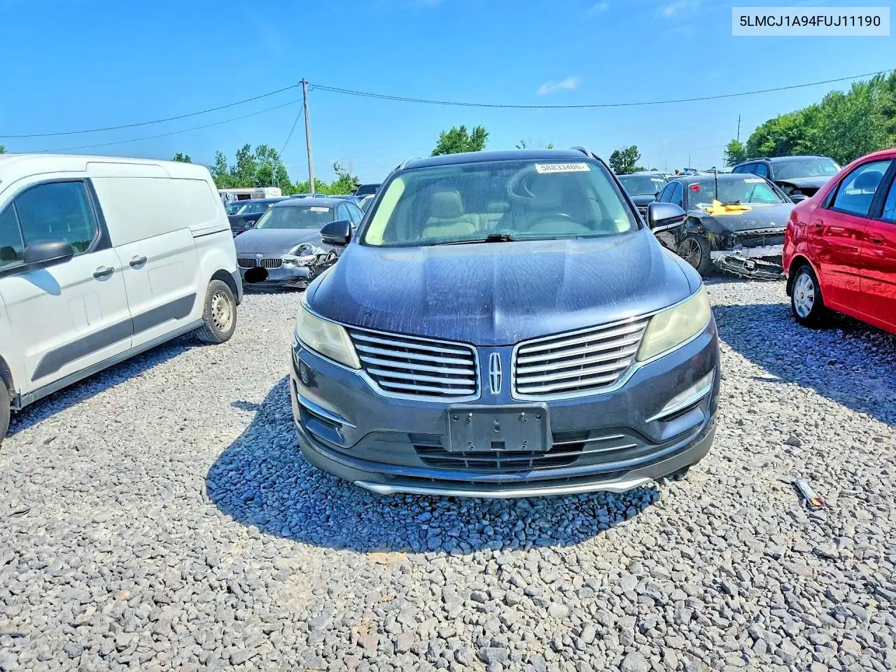 2015 Lincoln Mkc VIN: 5LMCJ1A94FUJ11190 Lot: 58833406