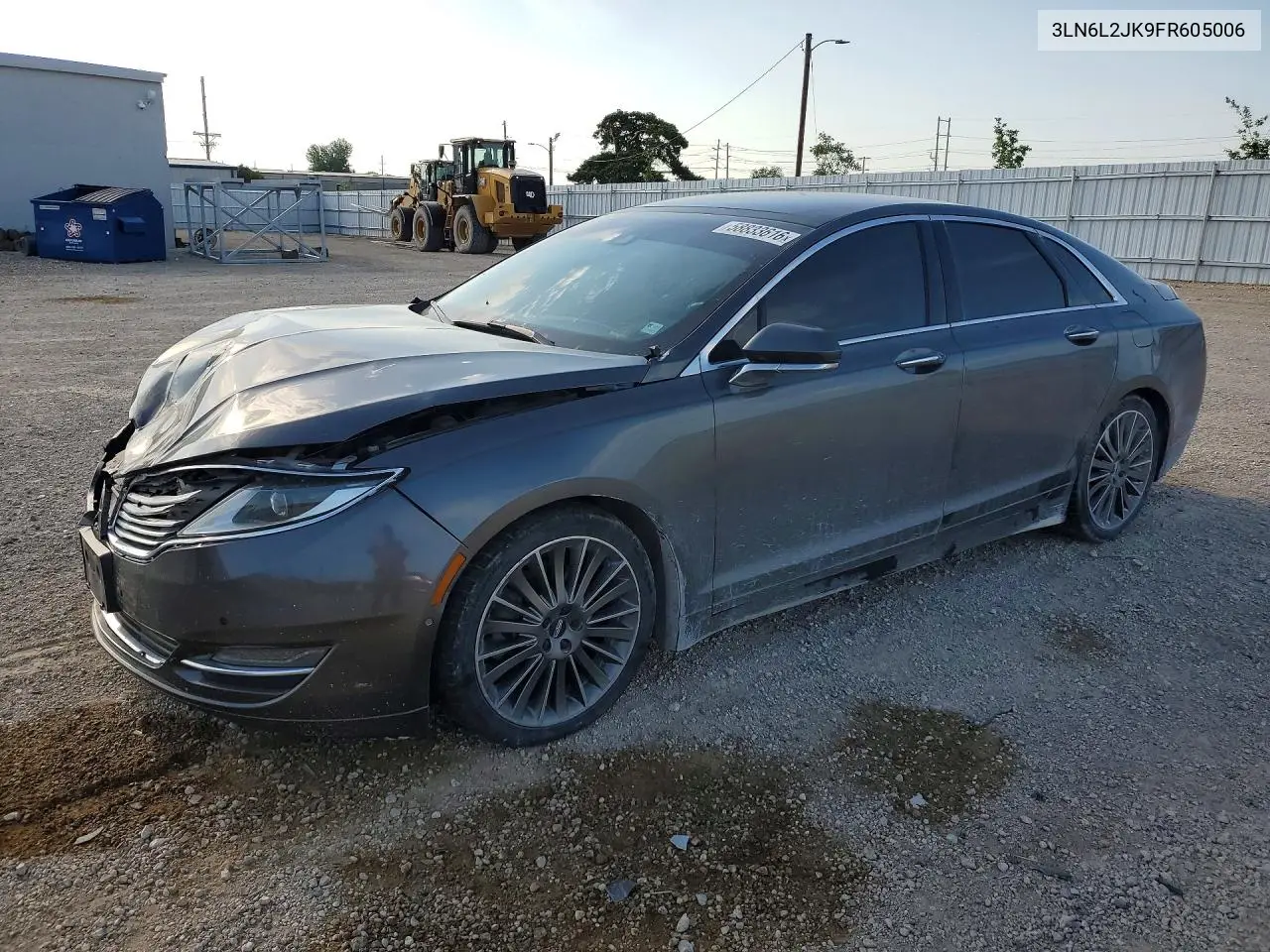 2015 Lincoln Mkz VIN: 3LN6L2JK9FR605006 Lot: 58833616