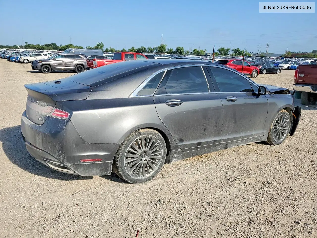 2015 Lincoln Mkz VIN: 3LN6L2JK9FR605006 Lot: 58833616