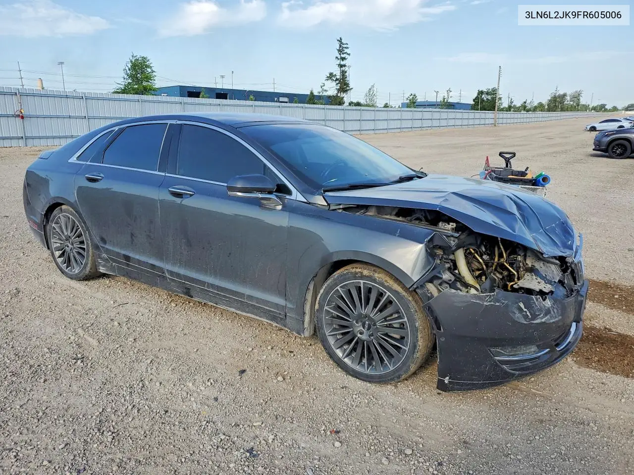 2015 Lincoln Mkz VIN: 3LN6L2JK9FR605006 Lot: 58833616