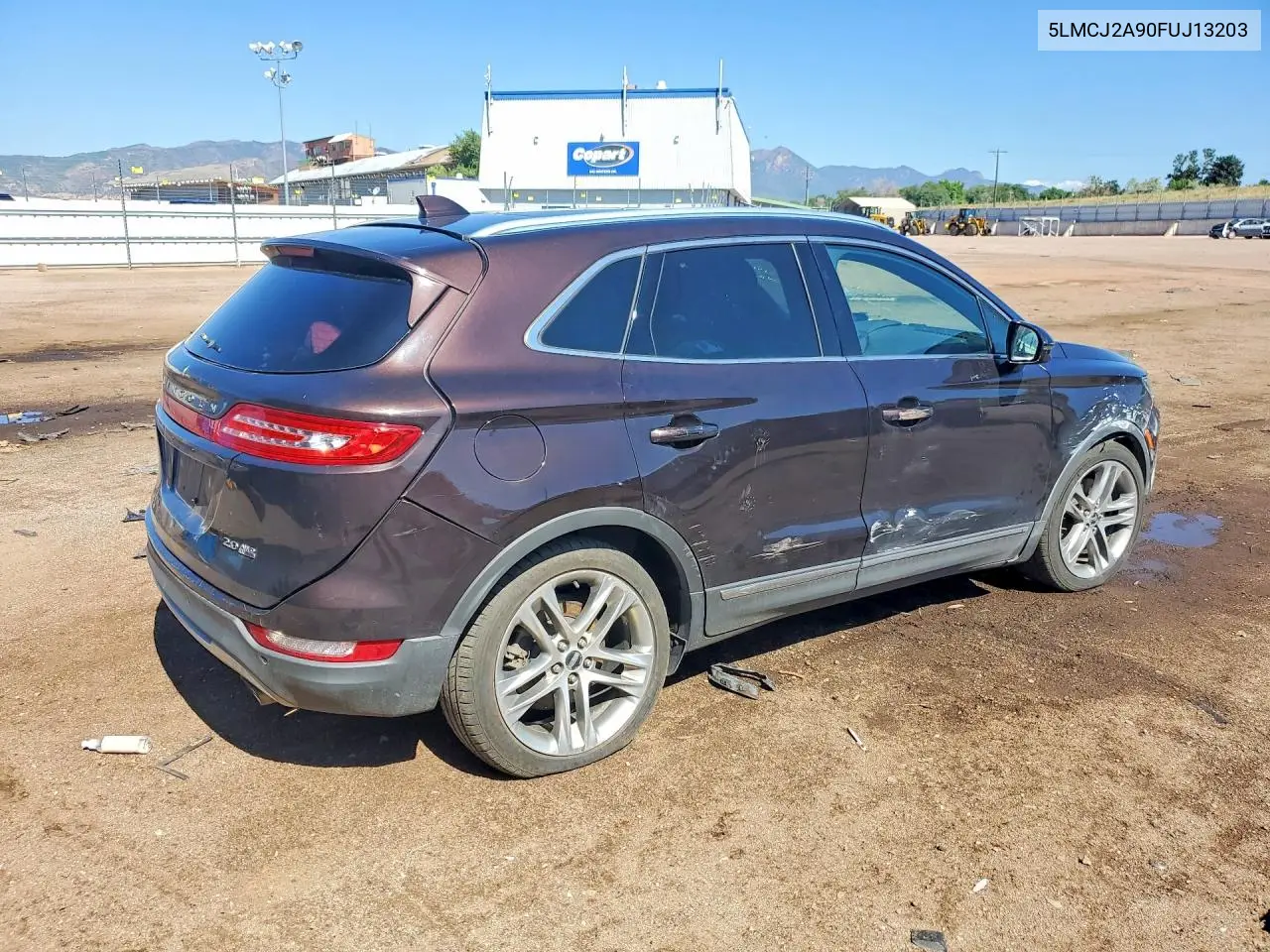 2015 Lincoln Mkc VIN: 5LMCJ2A90FUJ13203 Lot: 58891086