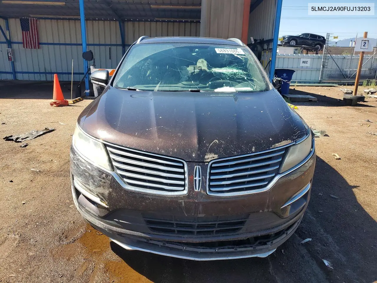 2015 Lincoln Mkc VIN: 5LMCJ2A90FUJ13203 Lot: 58891086