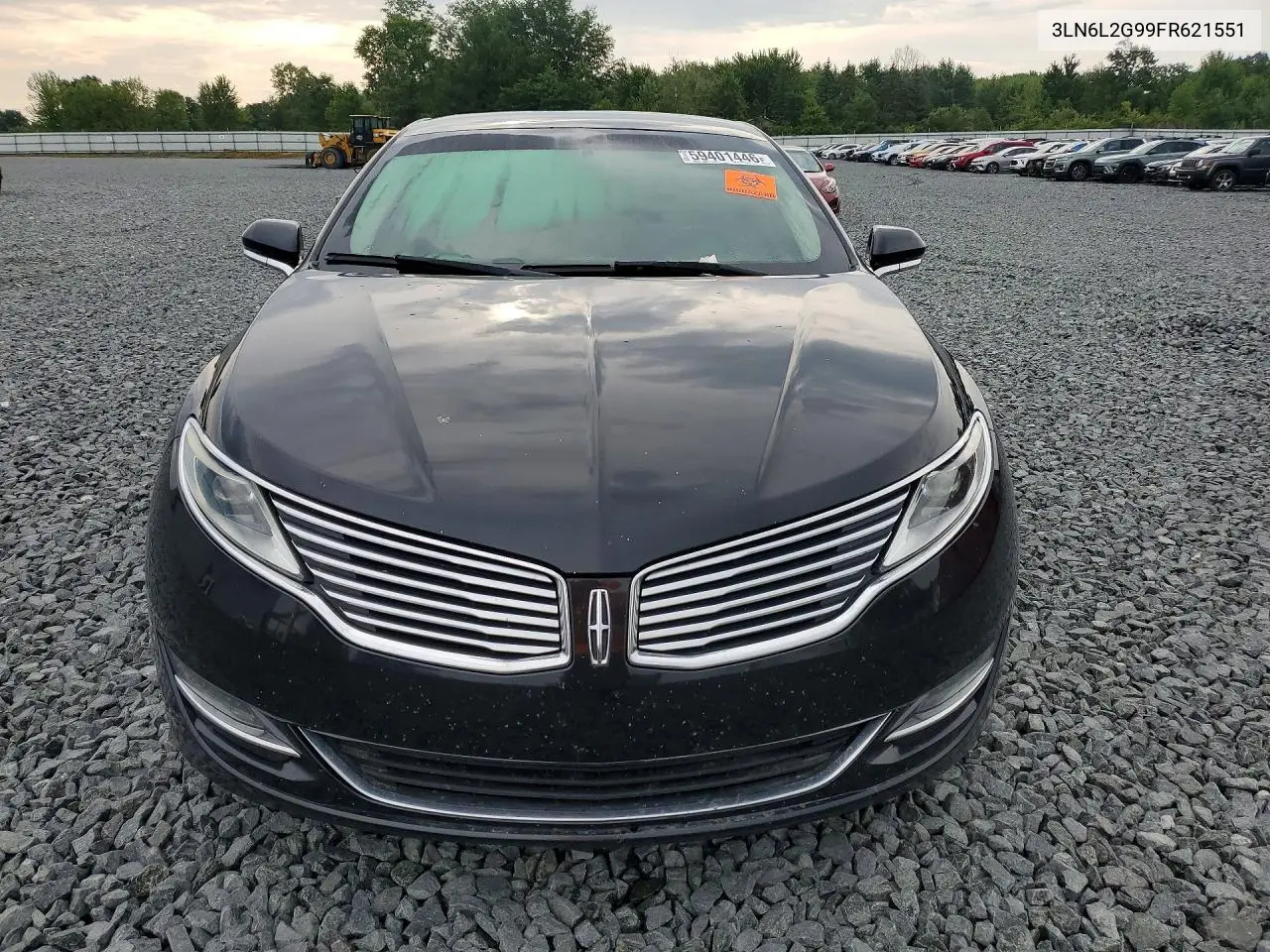 2015 Lincoln Mkz VIN: 3LN6L2G99FR621551 Lot: 59401446