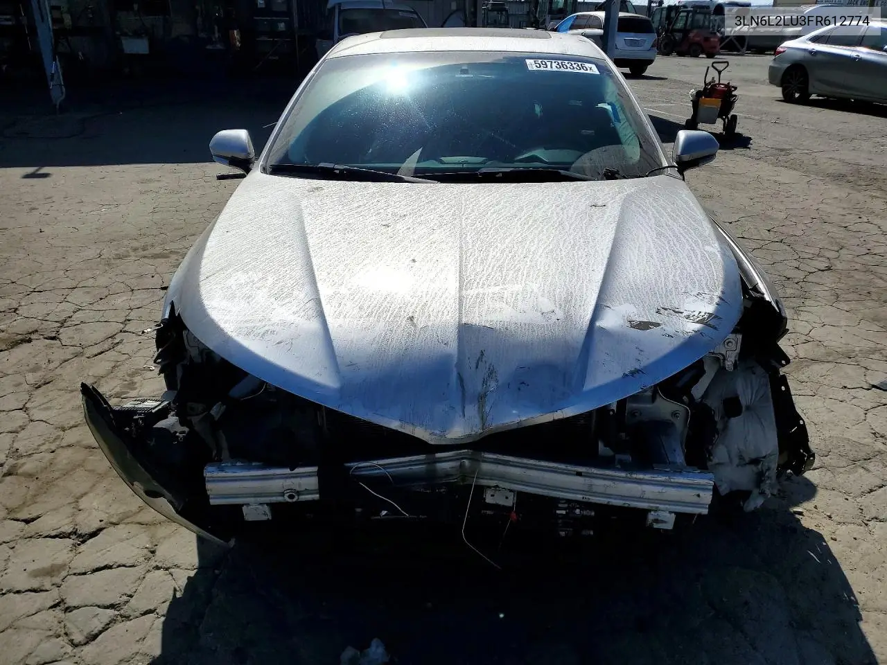 2015 Lincoln Mkz Hybrid VIN: 3LN6L2LU3FR612774 Lot: 59736336