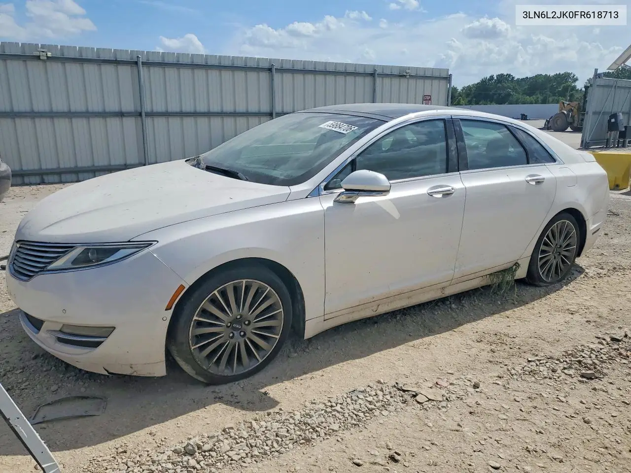 2015 Lincoln Mkz VIN: 3LN6L2JK0FR618713 Lot: 59884706