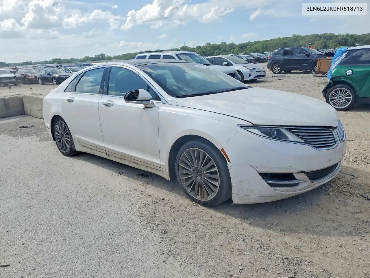 2015 Lincoln Mkz VIN: 3LN6L2JK0FR618713 Lot: 59884706