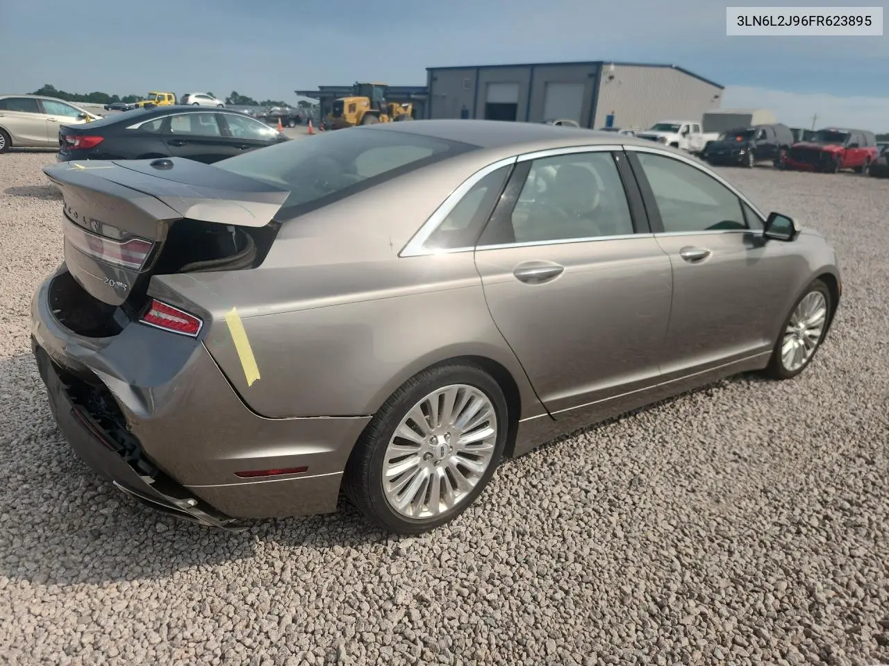 2015 Lincoln Mkz VIN: 3LN6L2J96FR623895 Lot: 60166656