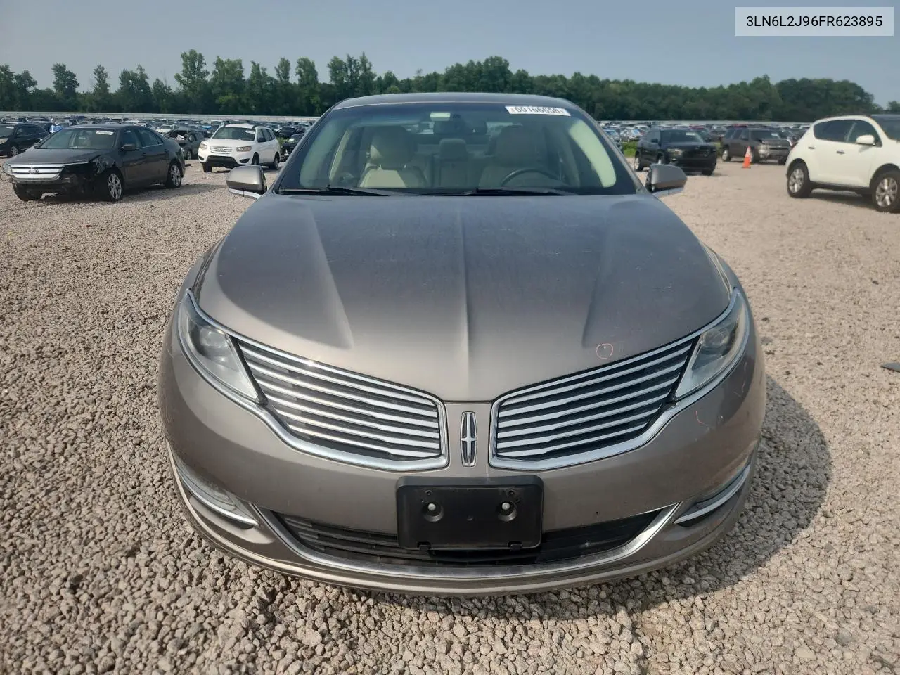 2015 Lincoln Mkz VIN: 3LN6L2J96FR623895 Lot: 60166656
