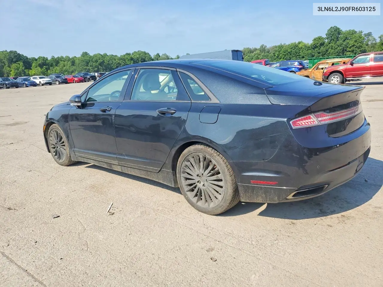 2015 Lincoln Mkz VIN: 3LN6L2J90FR603125 Lot: 60200906