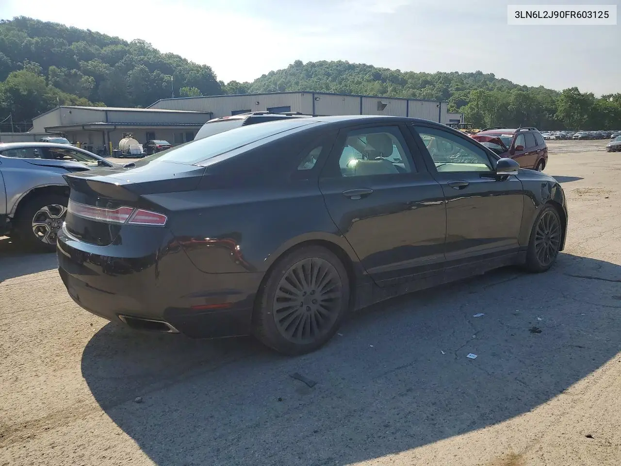 2015 Lincoln Mkz VIN: 3LN6L2J90FR603125 Lot: 60200906