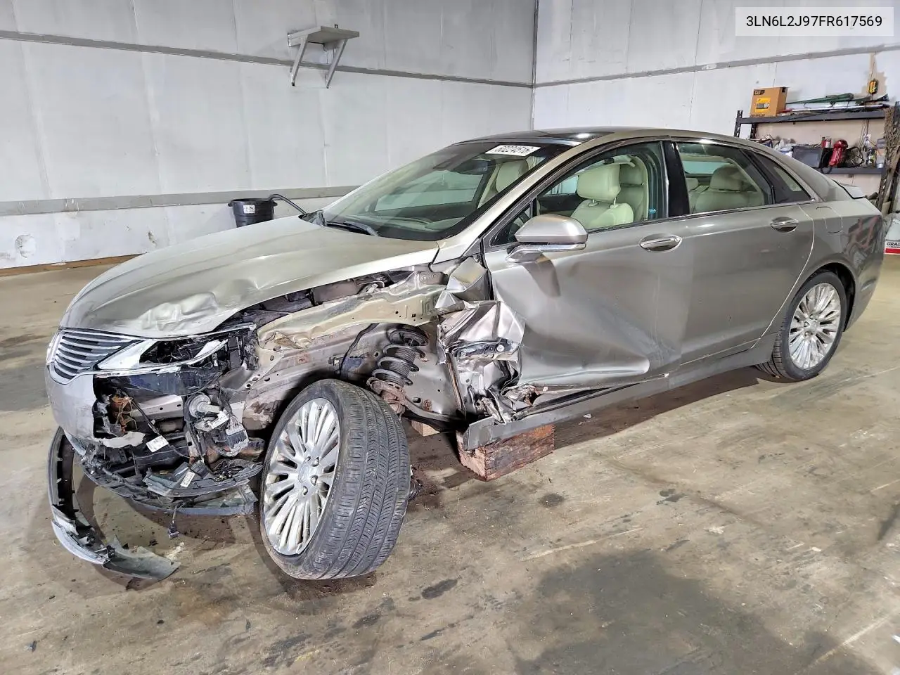 2015 Lincoln Mkz VIN: 3LN6L2J97FR617569 Lot: 60224516
