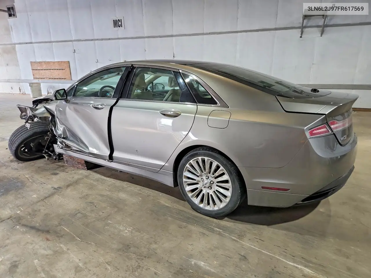 2015 Lincoln Mkz VIN: 3LN6L2J97FR617569 Lot: 60224516
