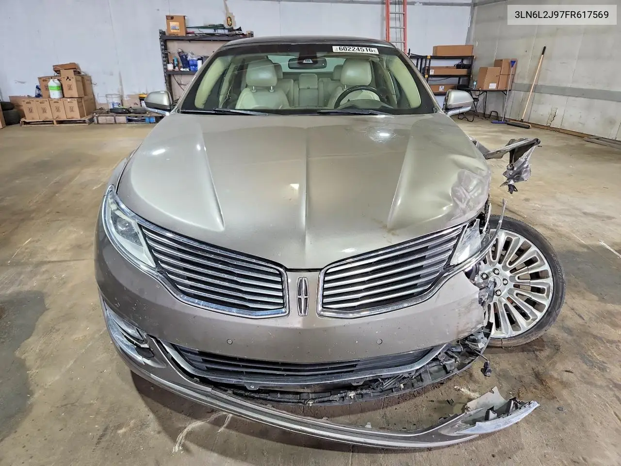 2015 Lincoln Mkz VIN: 3LN6L2J97FR617569 Lot: 60224516