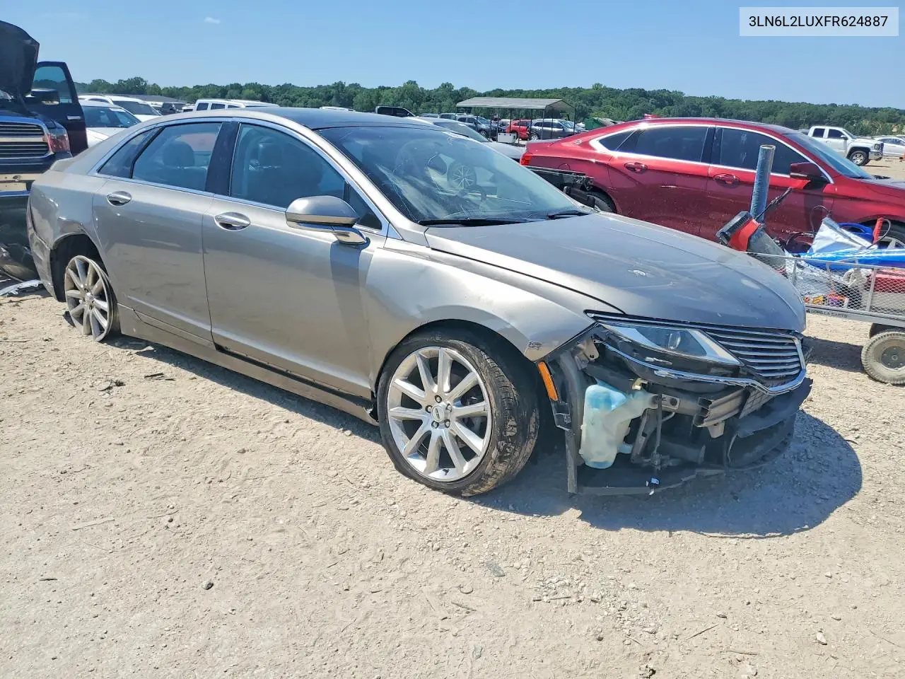 2015 Lincoln Mkz Hybrid VIN: 3LN6L2LUXFR624887 Lot: 60416476