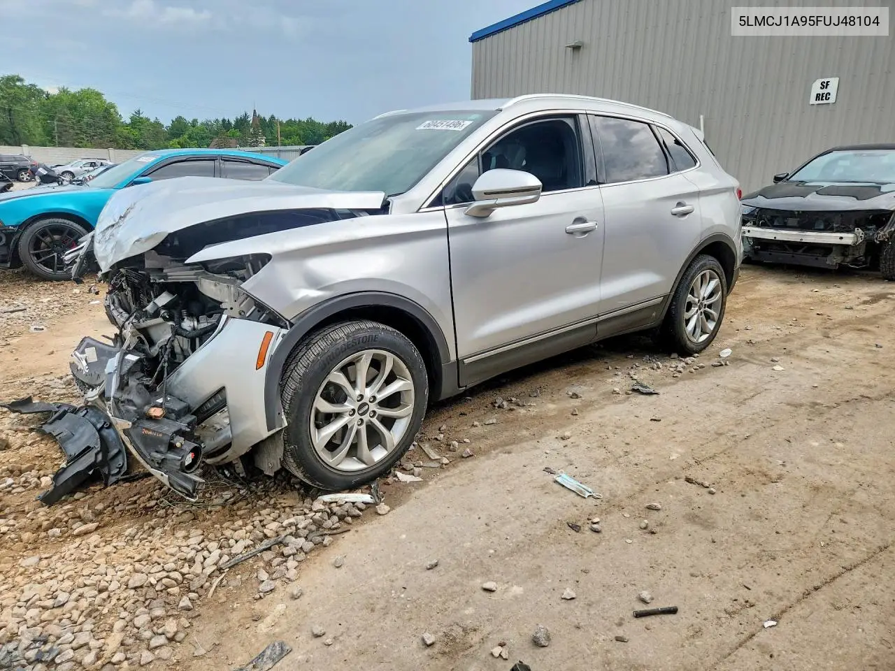 2015 Lincoln Mkc VIN: 5LMCJ1A95FUJ48104 Lot: 60451496