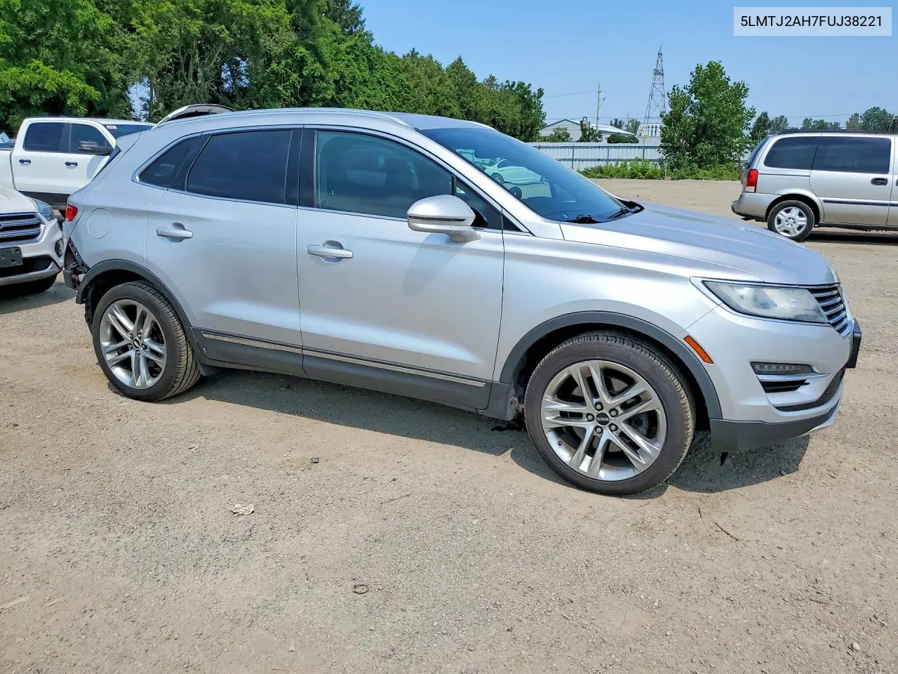 2015 Lincoln Mkc VIN: 5LMTJ2AH7FUJ38221 Lot: 60746286