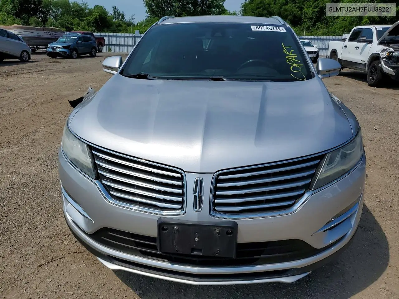 2015 Lincoln Mkc VIN: 5LMTJ2AH7FUJ38221 Lot: 60746286