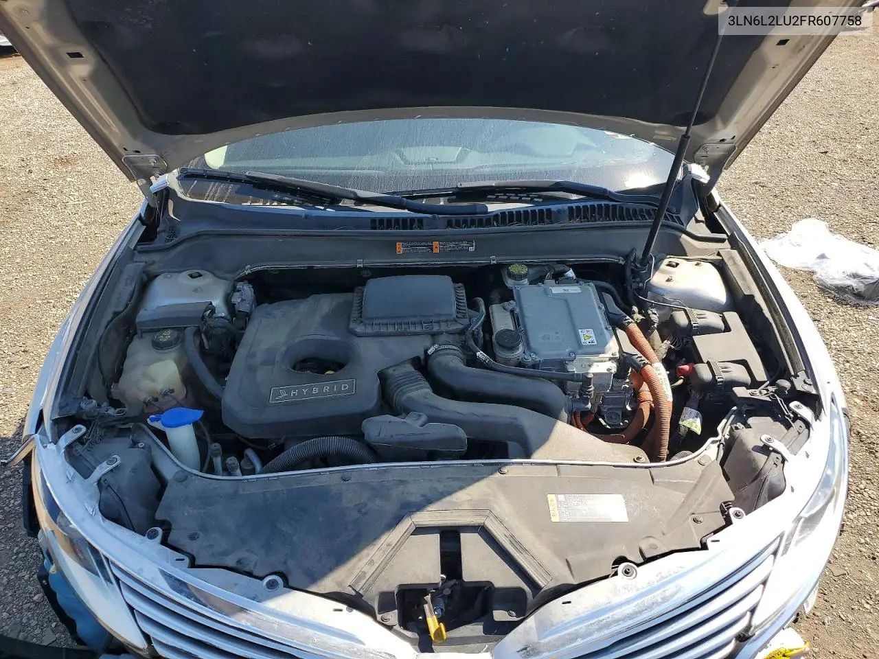 2015 Lincoln Mkz Hybrid VIN: 3LN6L2LU2FR607758 Lot: 60927746