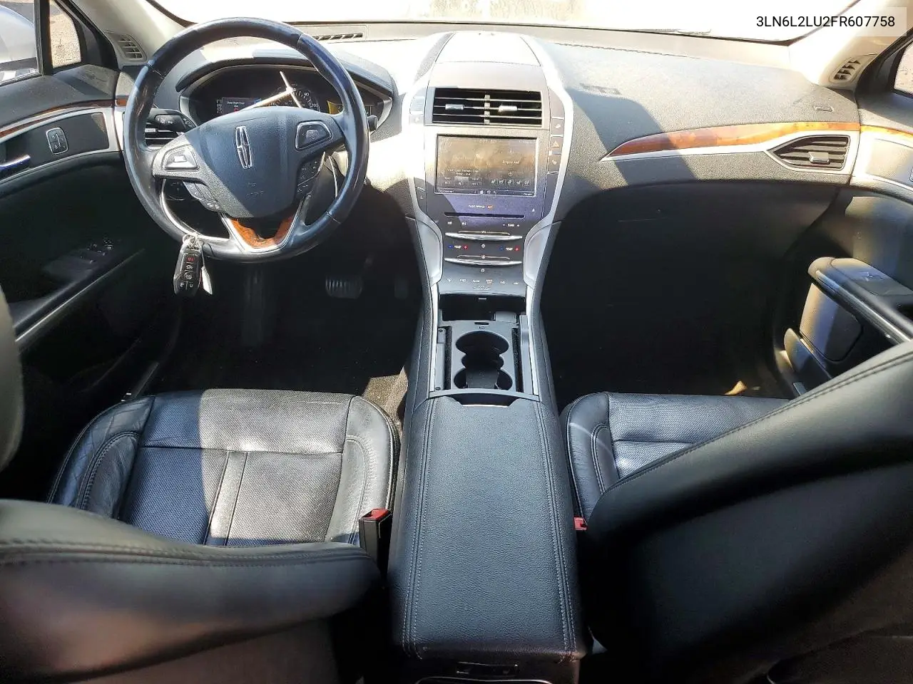 2015 Lincoln Mkz Hybrid VIN: 3LN6L2LU2FR607758 Lot: 60927746
