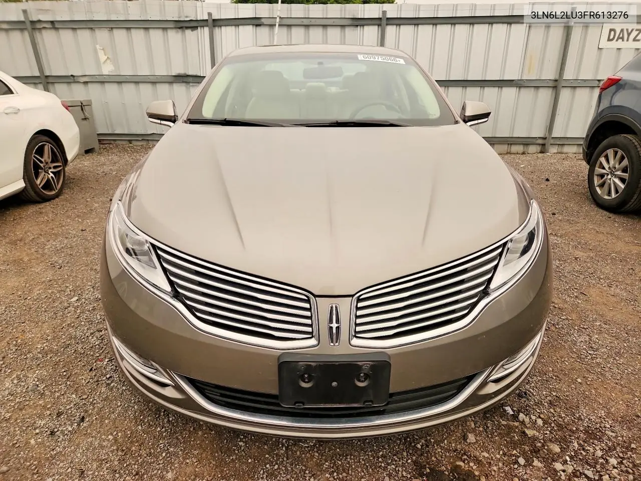 2015 Lincoln Mkz Hybrid VIN: 3LN6L2LU3FR613276 Lot: 60975066