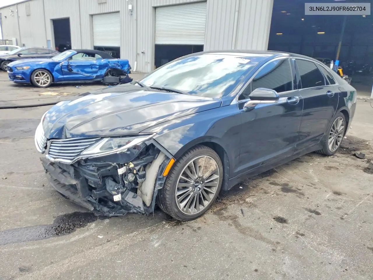 2015 Lincoln Mkz VIN: 3LN6L2J90FR602704 Lot: 61064916