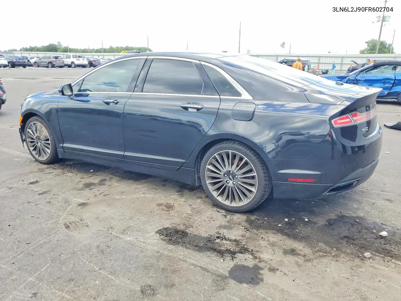 2015 Lincoln Mkz VIN: 3LN6L2J90FR602704 Lot: 61064916