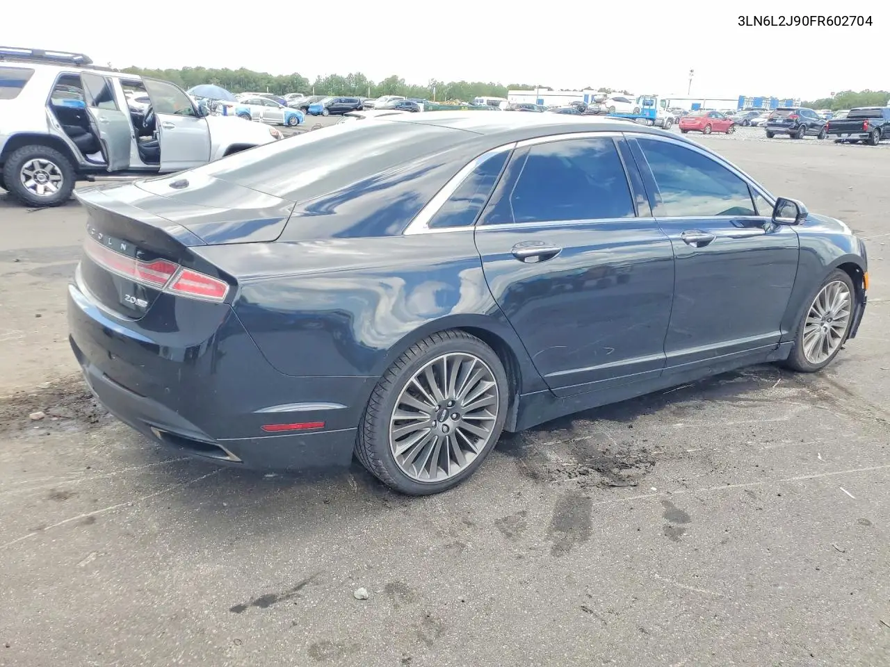 2015 Lincoln Mkz VIN: 3LN6L2J90FR602704 Lot: 61064916