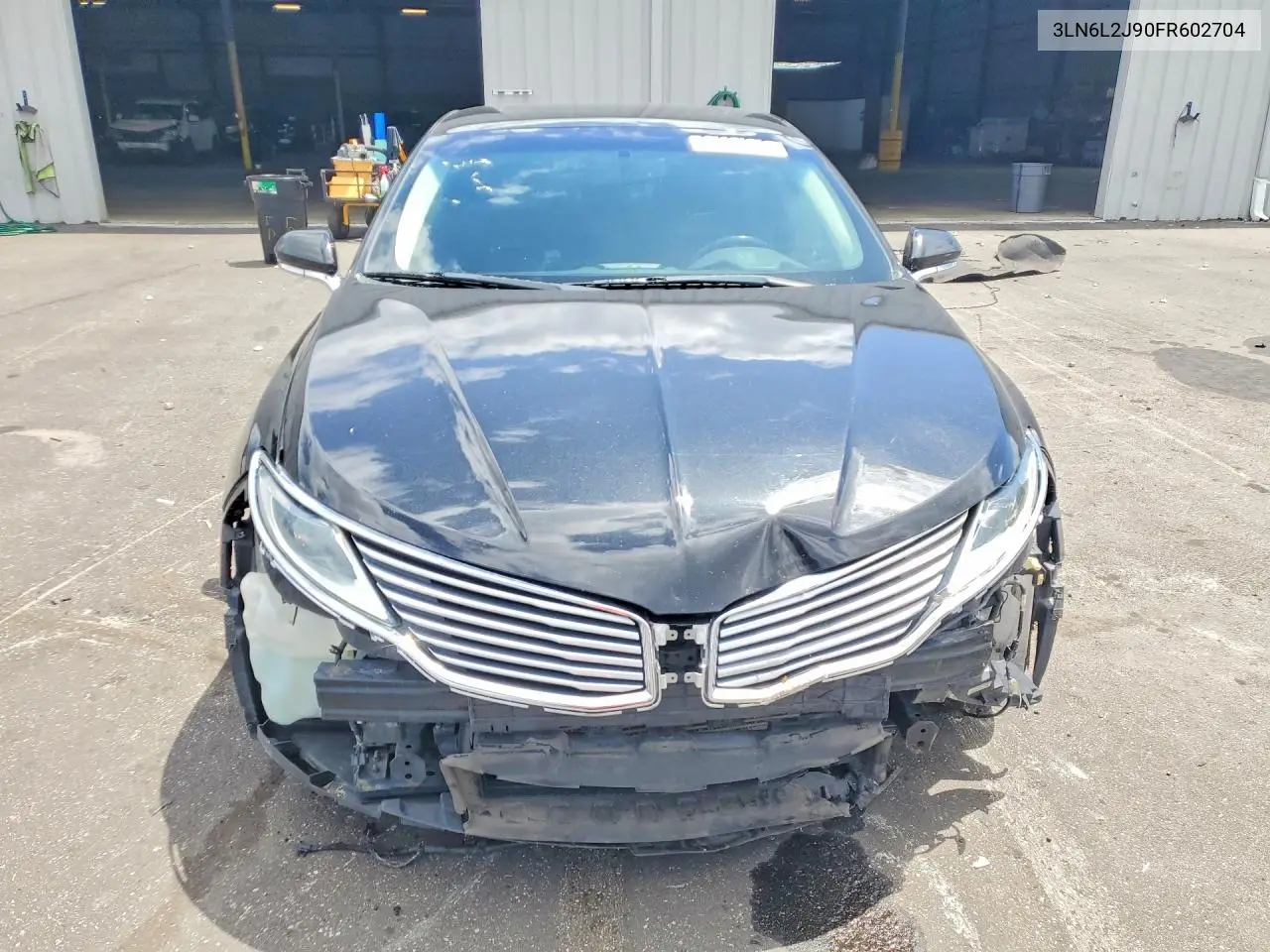 2015 Lincoln Mkz VIN: 3LN6L2J90FR602704 Lot: 61064916