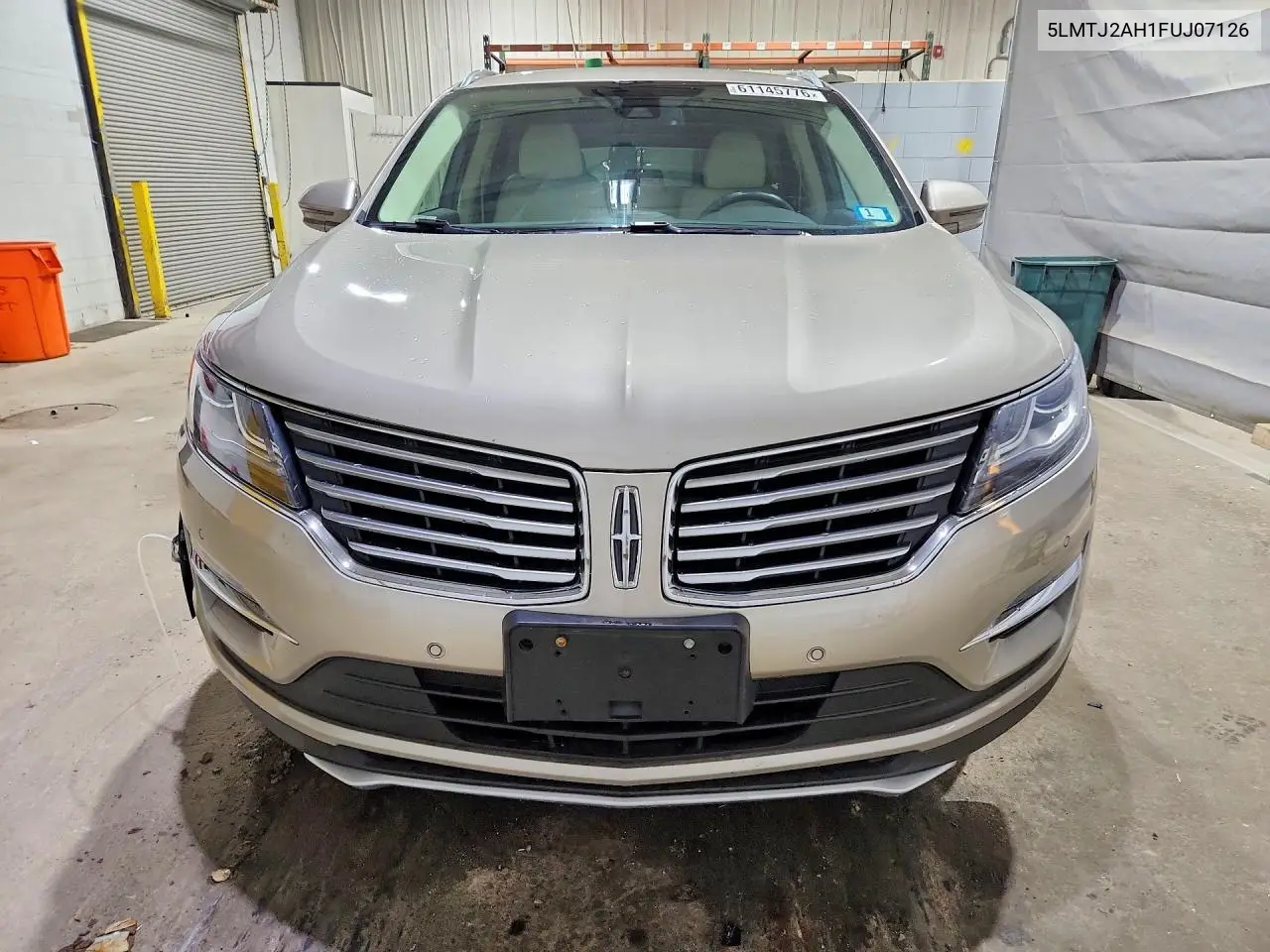 2015 Lincoln Mkc VIN: 5LMTJ2AH1FUJ07126 Lot: 61145776