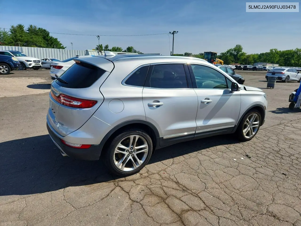 2015 Lincoln Mkc VIN: 5LMCJ2A90FUJ03478 Lot: 61493756